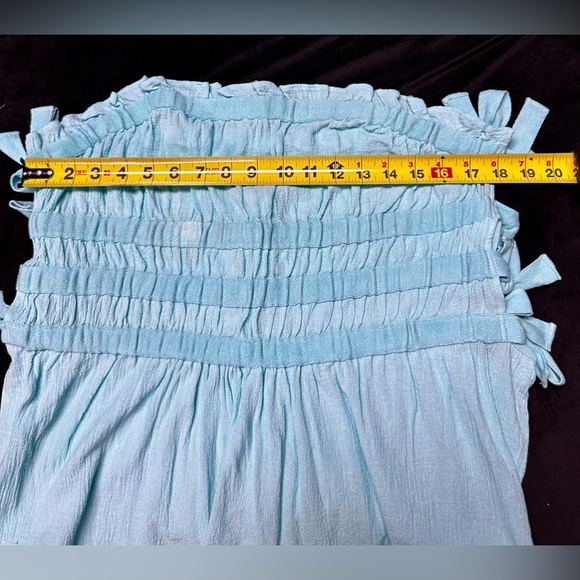 NWOT Free People X Jen’s Pirate Booty Fleetwood Tunic size XL in Ocean - Picture 9 of 10